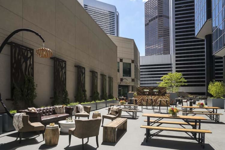 Outdoor terrace